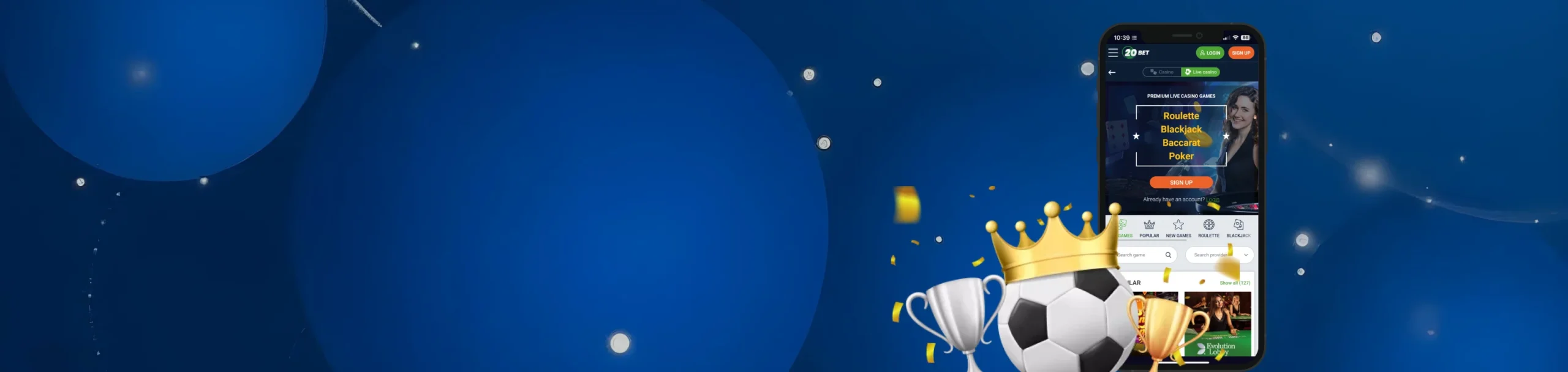 20Bet Aplikaciji